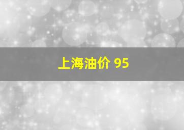 上海油价 95